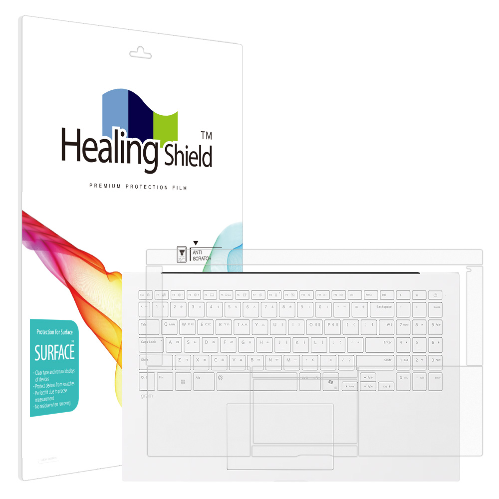 힐링쉴드 LG 그램 15Z80T 무광 팜레스트/터치패드 필름 2매 15,300원