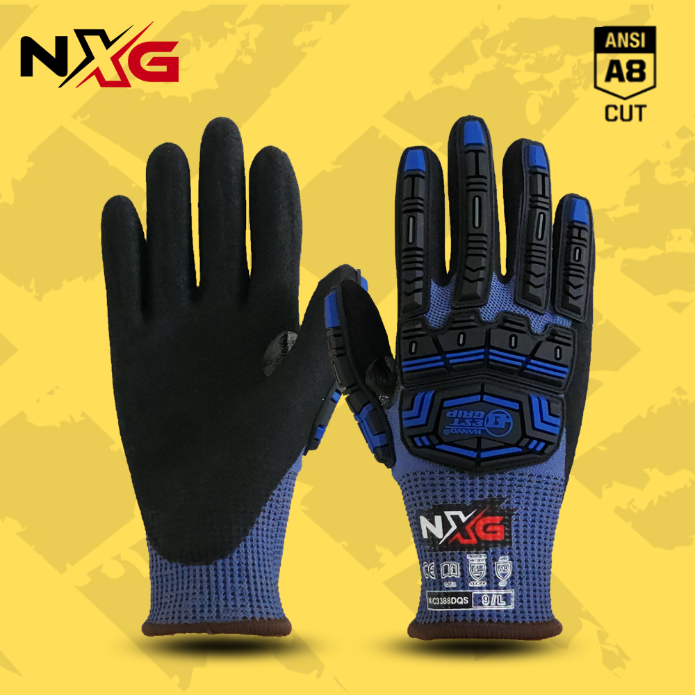 NXG SNH-02안전장갑 협착보호 베임방지 ANSI(A8등급) EN388(F등급), LARGE, 1개 28,000원