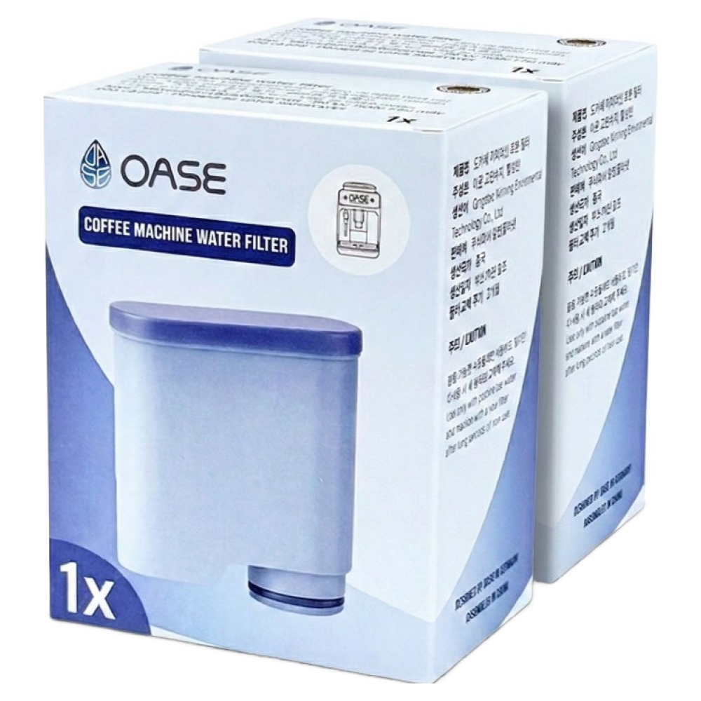 오아세 필립스 라떼고 에스프레소머신 호환 정수 필터, 2개, 필립스 아쿠아클린 호환 필터 16,900원