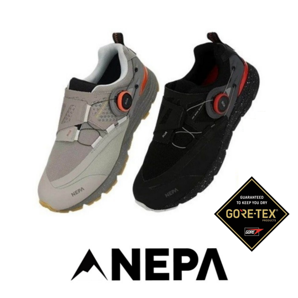 [백화점 매장판] 네파 NEPA 고어텍스 트레킹 런닝화 등산 아웃도어 데일리 등산신발 등산운동화 남성 여성 남여공용 GTX 러닝화 트레킹화 114,000원