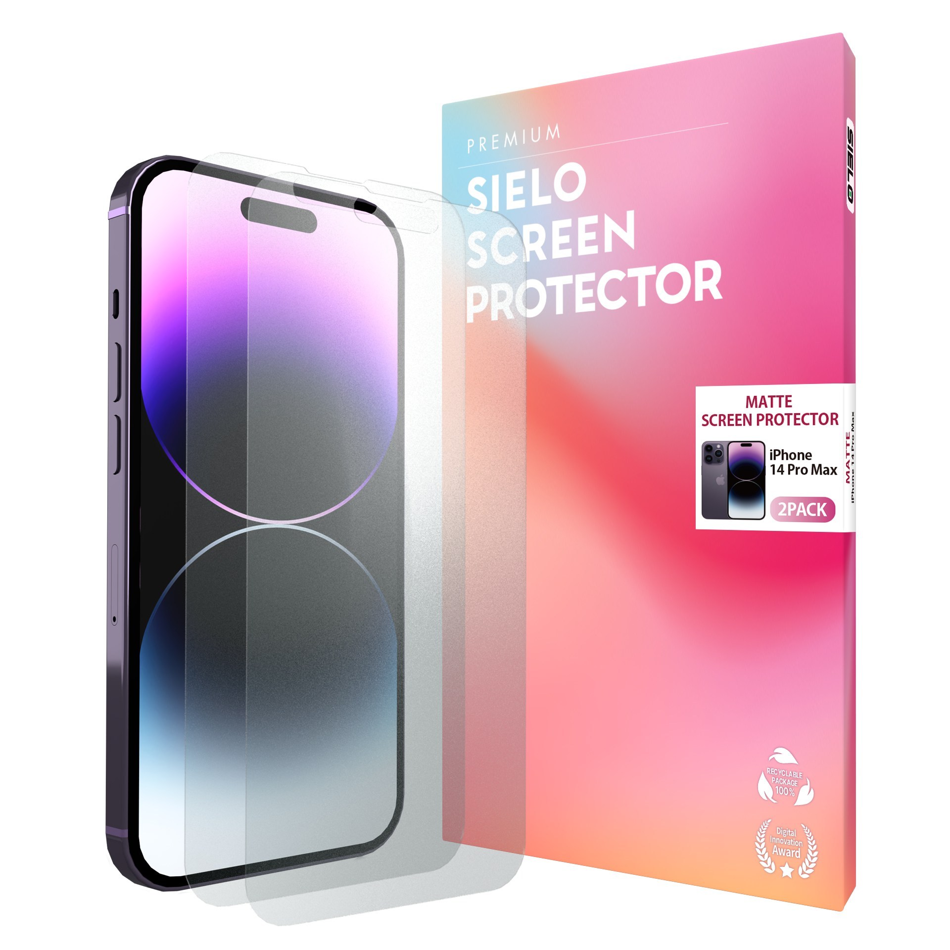 씨엘로 아이폰 지문방지 종이질감 저반사 올레포빅 매트 무광 액정보호필름 2매, 2개입 15,570원