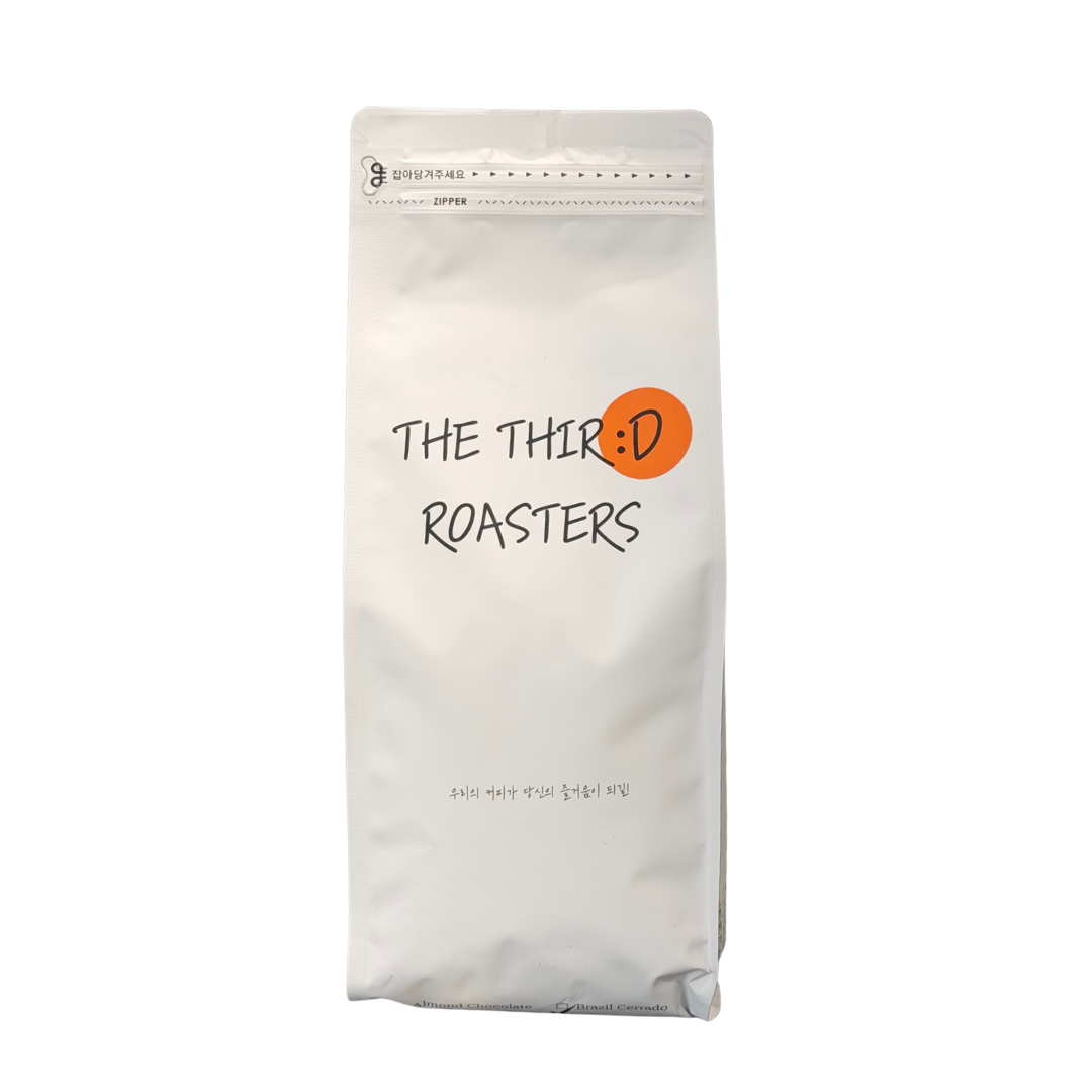 더써드로스터스 다크쇼콜라 진하고 고소한 원두 산미없는 커피원두, 1개, 1kg, 홀빈(분쇄안함) 28,500원