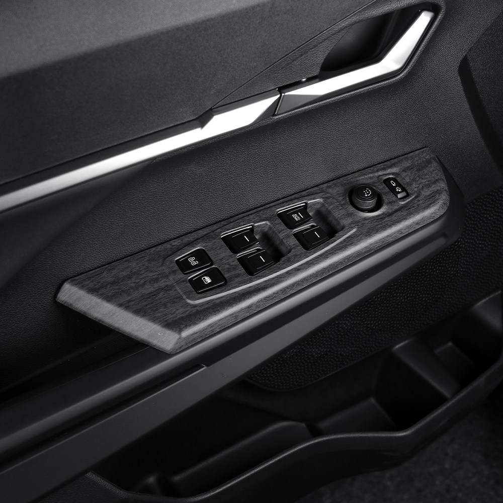 유투카 호환 무쏘 EV 튜닝 윈도우 스위치 커버 우드 카본 몰딩 43,800원