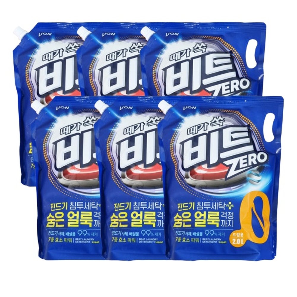 비트 진드기 침투세탁 액체세제 2.0L X6개(1box) 일반용/드럼용 45,440원
