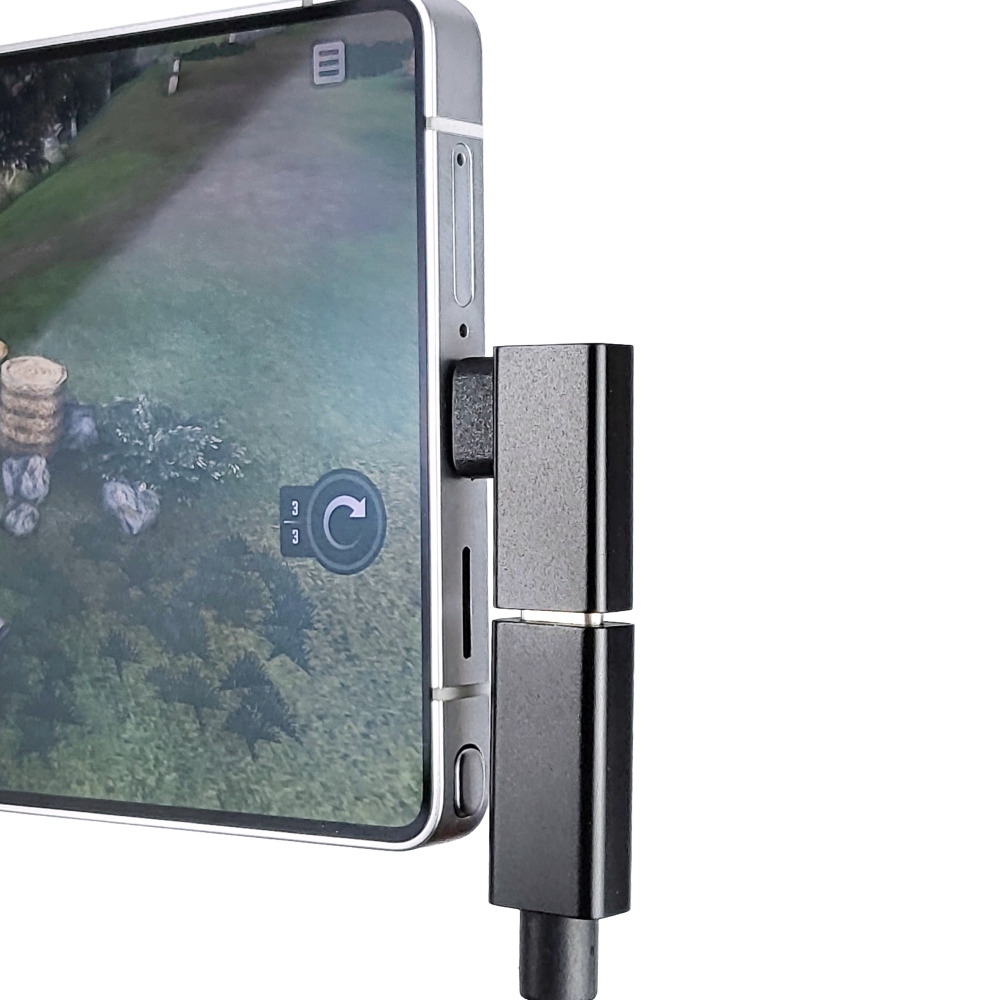 USB C타입 노트북 핸드폰 90도 직각 꺽임 젠더, 1개, USB-H1 5,500원