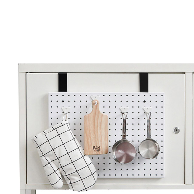 타공판닷컴 싱크대 후크, 블랙, 2개 8,580원