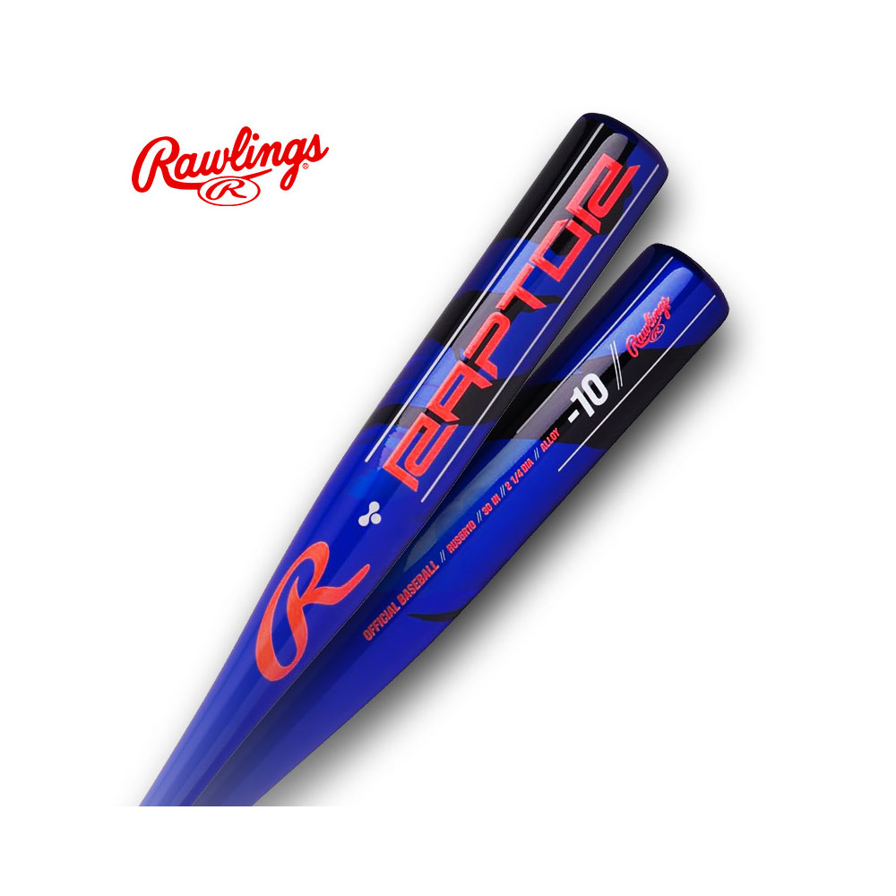 [RAWLINGS]롤링스 랩터 유소년 야구배트 -10 29인치 19온스/30인치 20온스 RUS5R10 반발력 우수/매장판 99,000원