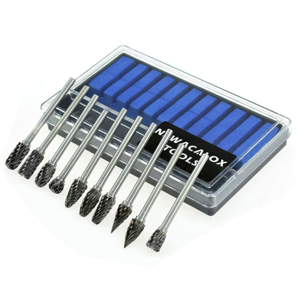 와이지알씨 로타리 다이아몬드 비트 10종 세트 대리석 석재 금속 목공 드릴 드레멜 조각기 26,980원