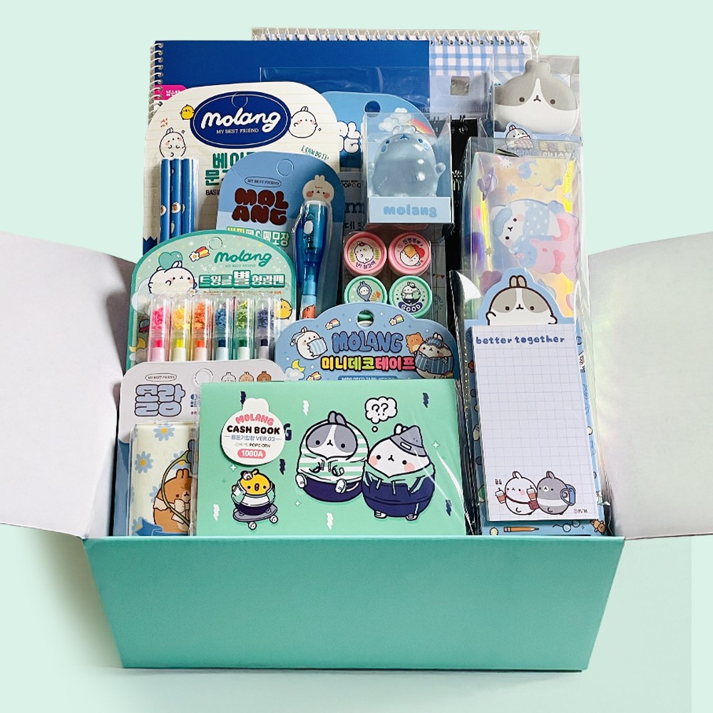 홈블리스마켓 몰랑이 문구 세트 신학기 준비물 39,800원