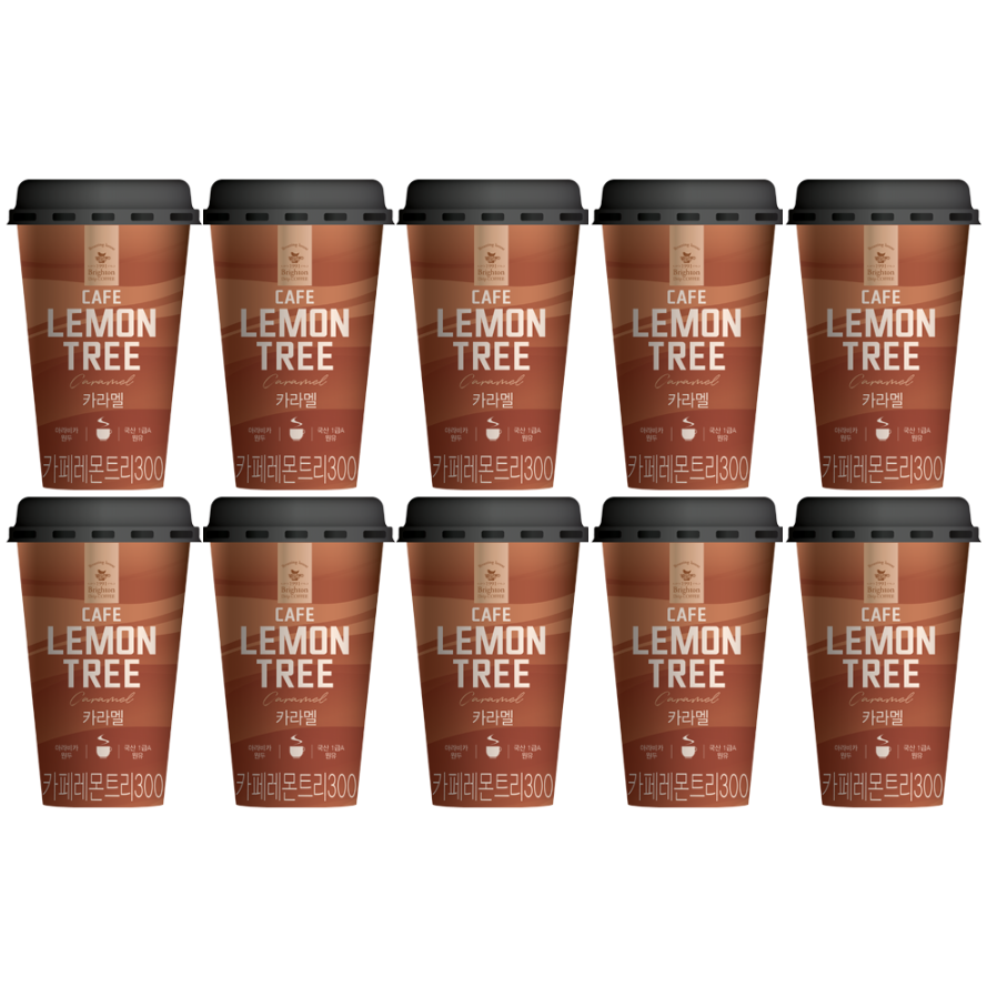 서울에프엔비 카페 레몬트리300mL 라떼10+카라멜10 총20컵/무료배송 26,000원