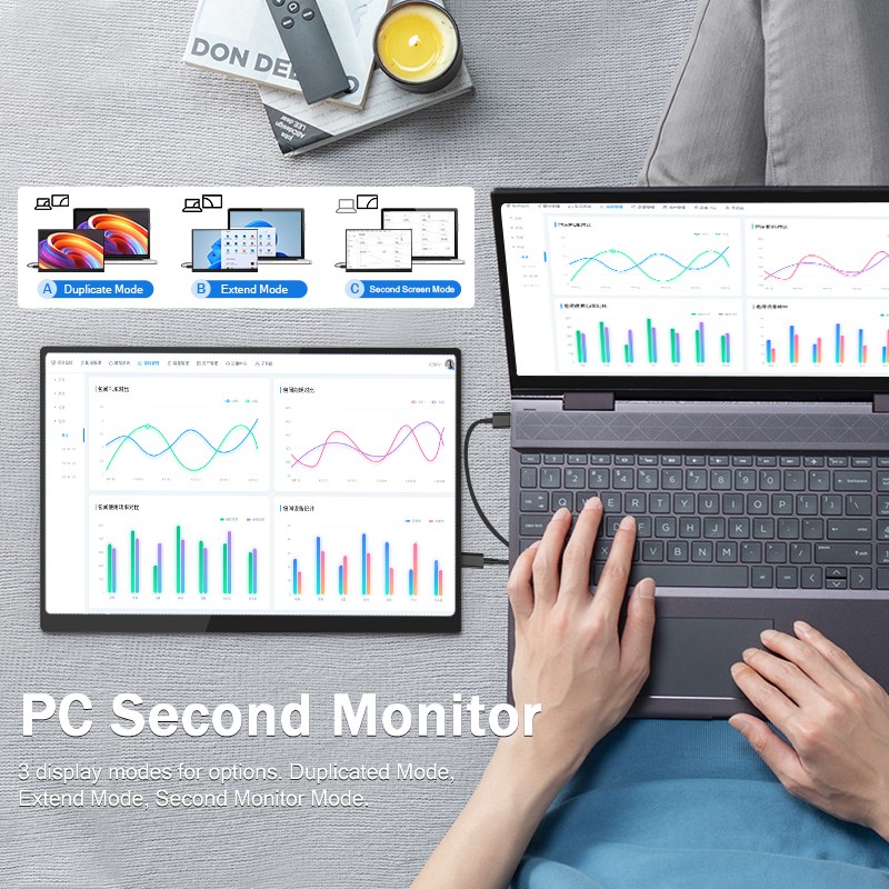 제우스랩 ZEUSLAP Z10T 10.5인치 휴대용 포터블 보조 모니터 터치스크린 103,000원