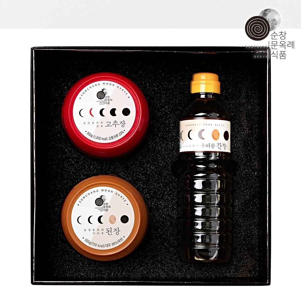 감사선물세트 순창문옥례식품 고추장,된장,간장 으로 깊은 맛과 깊은 감사를 선물하세요, 500g, 1개 53,500원