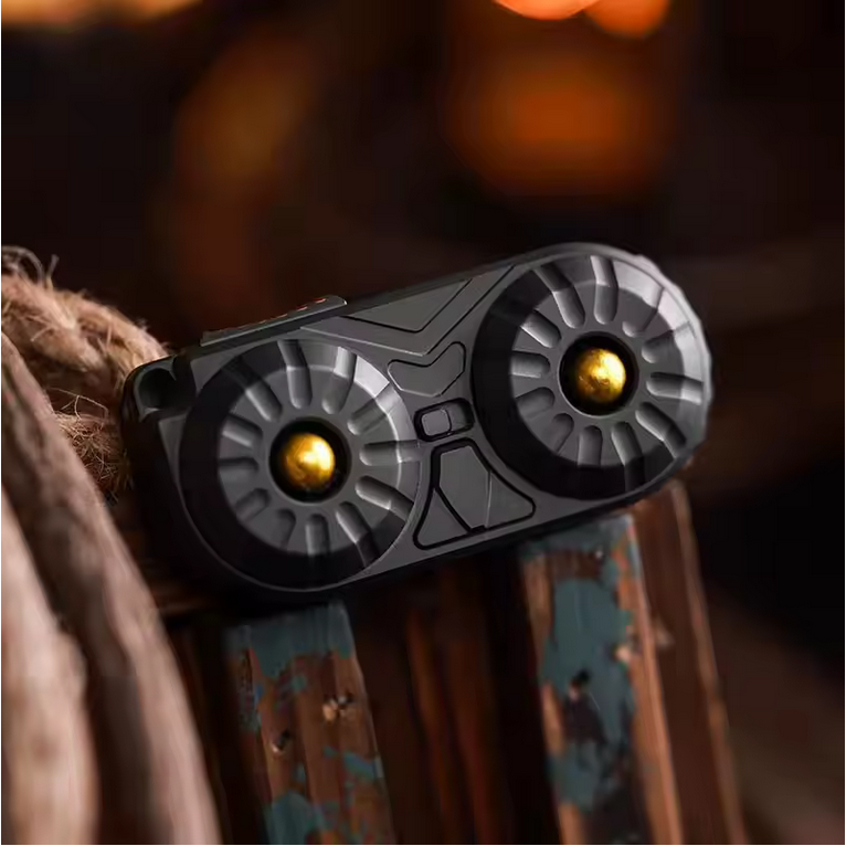 크리에이티비티 OWL 스테인리스 스틸 복합 소재 다기능 장난감 EDC 푸시 슬라이더 피젯 슬라이더 불안 완화 스트레스 해소 감각 장난감, 1개, 검정색 78,000원