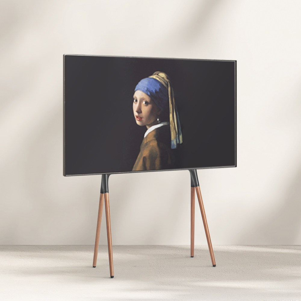 EdgeM Arte TV 스탠드 이젤형 티비 거치대 삼성 lg 65인치 55인치 호환 이동식 받침대 다리 벽걸이 165,000원