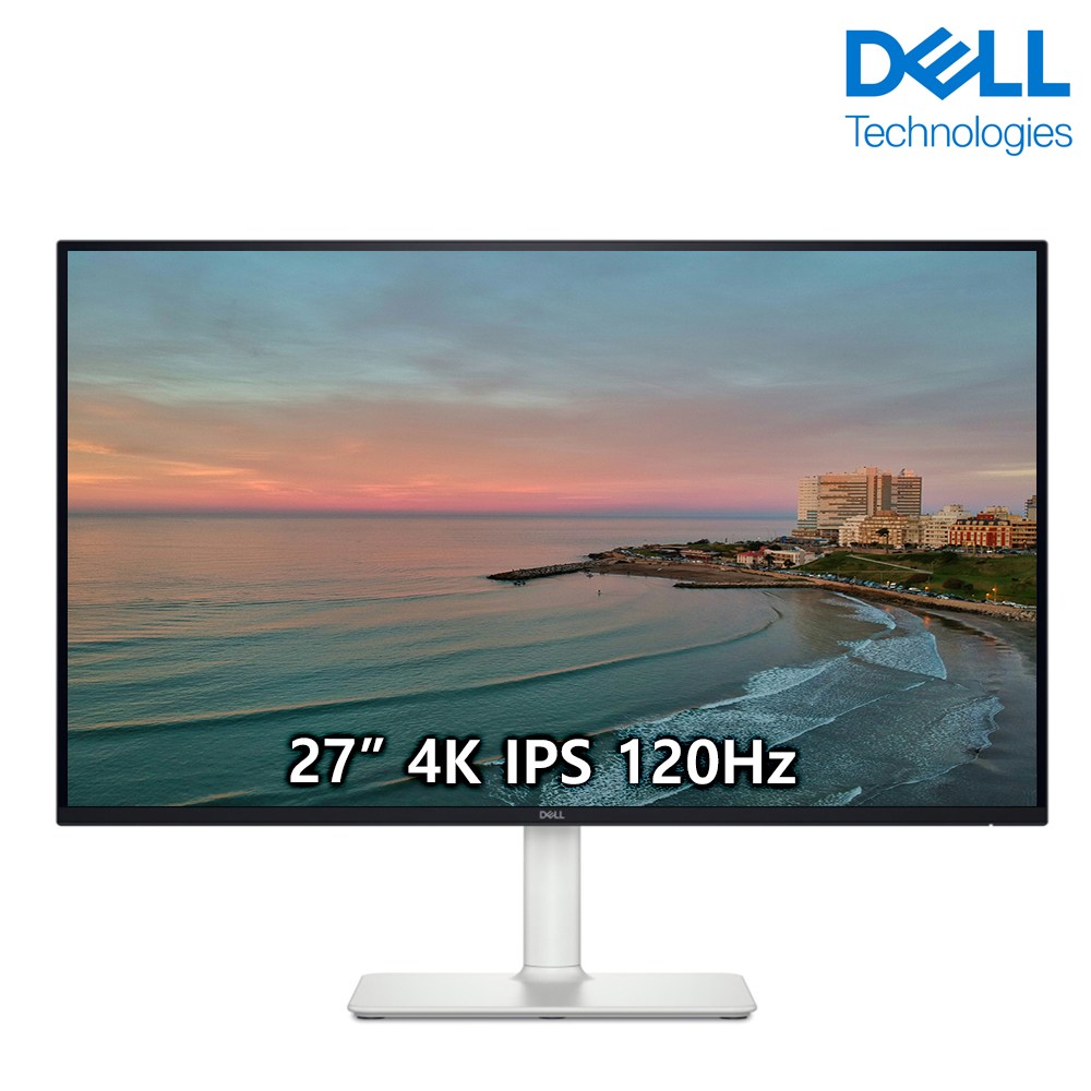 DELL S 27 모니터 4K UHD IPS 120Hz 피벗 스피커 3년품질보증, S2725QS, 68.4cm 430,000원