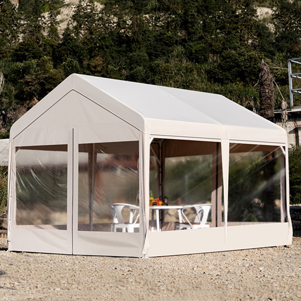 연필트리 쉘터천막 몽골텐트 몽골천막 천막 장박텐트 바베큐텐트 바베큐천막, 2mx3m 기본형 277,500원