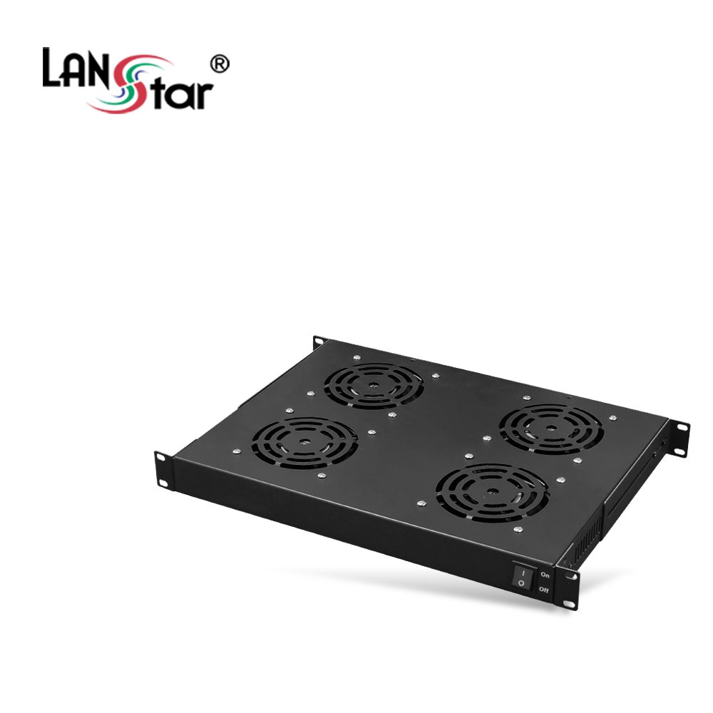 LANstar 19인치 허브랙 서버랙 1U 쿨링팬 4FAN LS-HS4FAN, 1개 80,000원