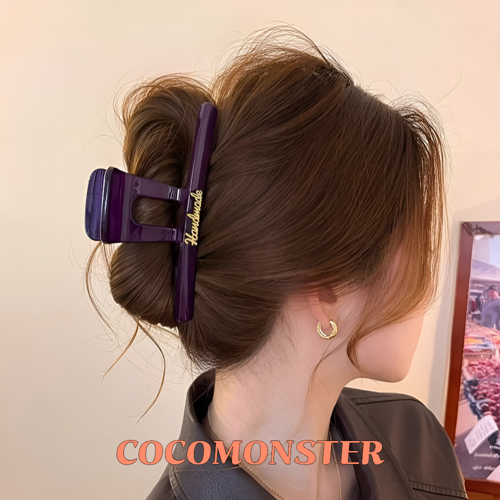 COCOMONSTER 프리미엄 핸드메이드 올림머리 헤어 집게핀 13cm 16,000원