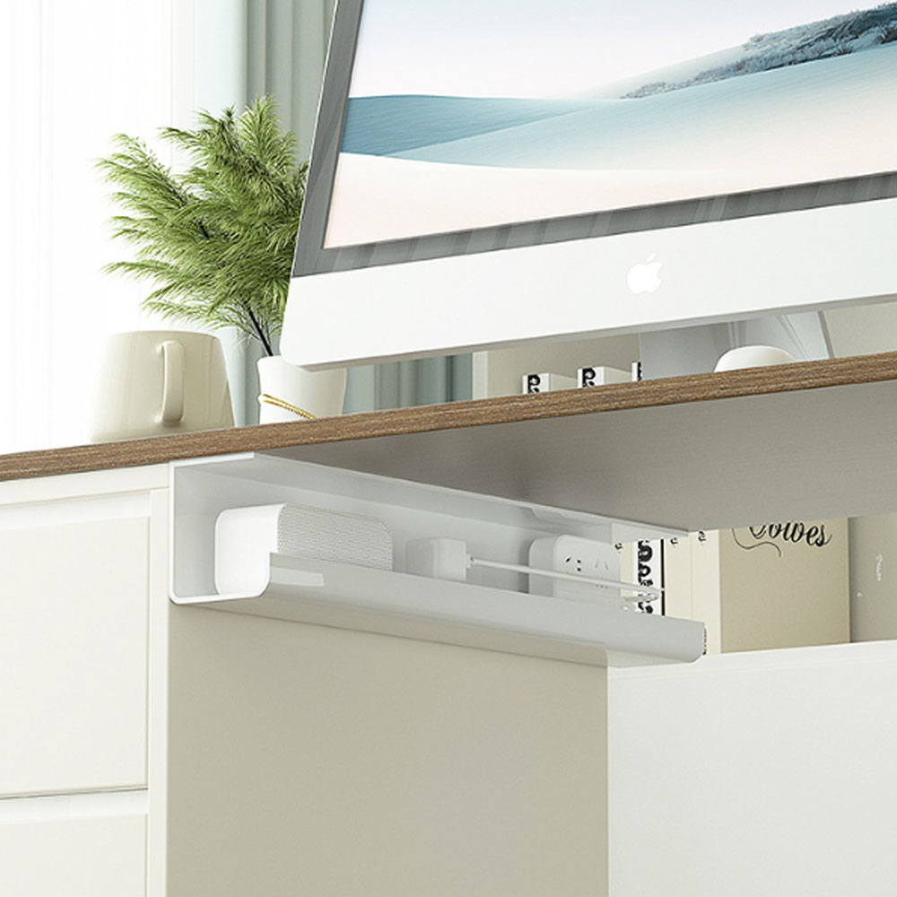 레디박스 무타공 책상 밑 멀티탭 거치대 정리 선반 12,300원