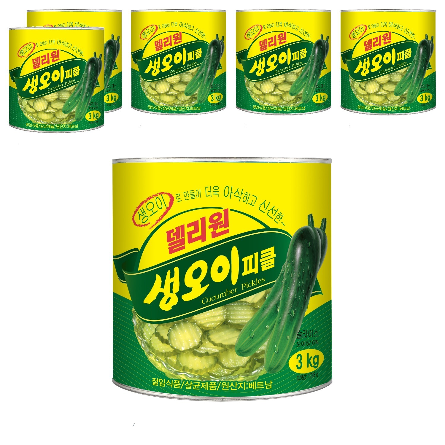 일미푸드 델리원 생 오이피클 40,880원