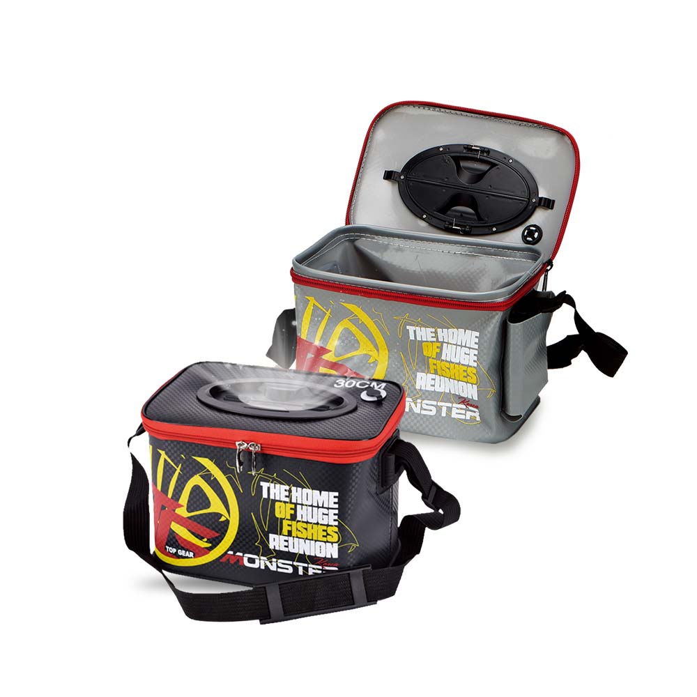 몬스터코리아 원터치 낚시살림통 접이식 밑밥통 24,000원