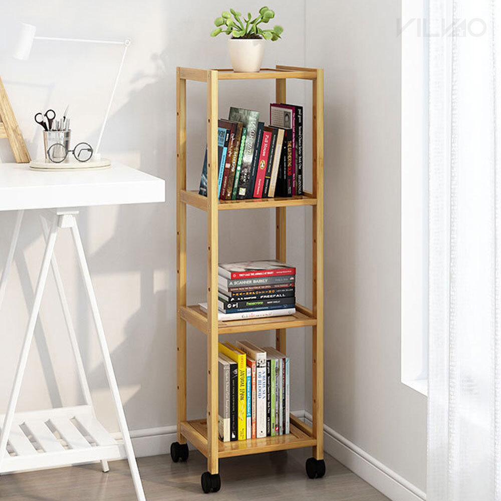 빌바오 이동식 4단 선반 세탁실 이동식트롤리 47,400원