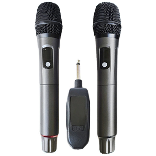 UHF무선마이크 2채널세트 핸드마이크 공연용 강의용, 현재가 69,900원