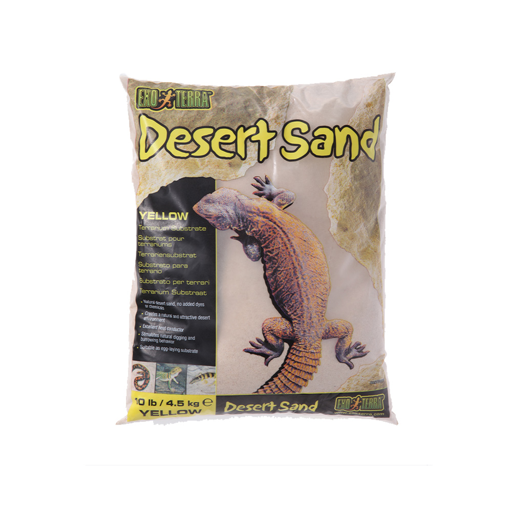 하겐 엑소테라 파충류 모래 4.5kg, 옐로우, 1개 18,100원