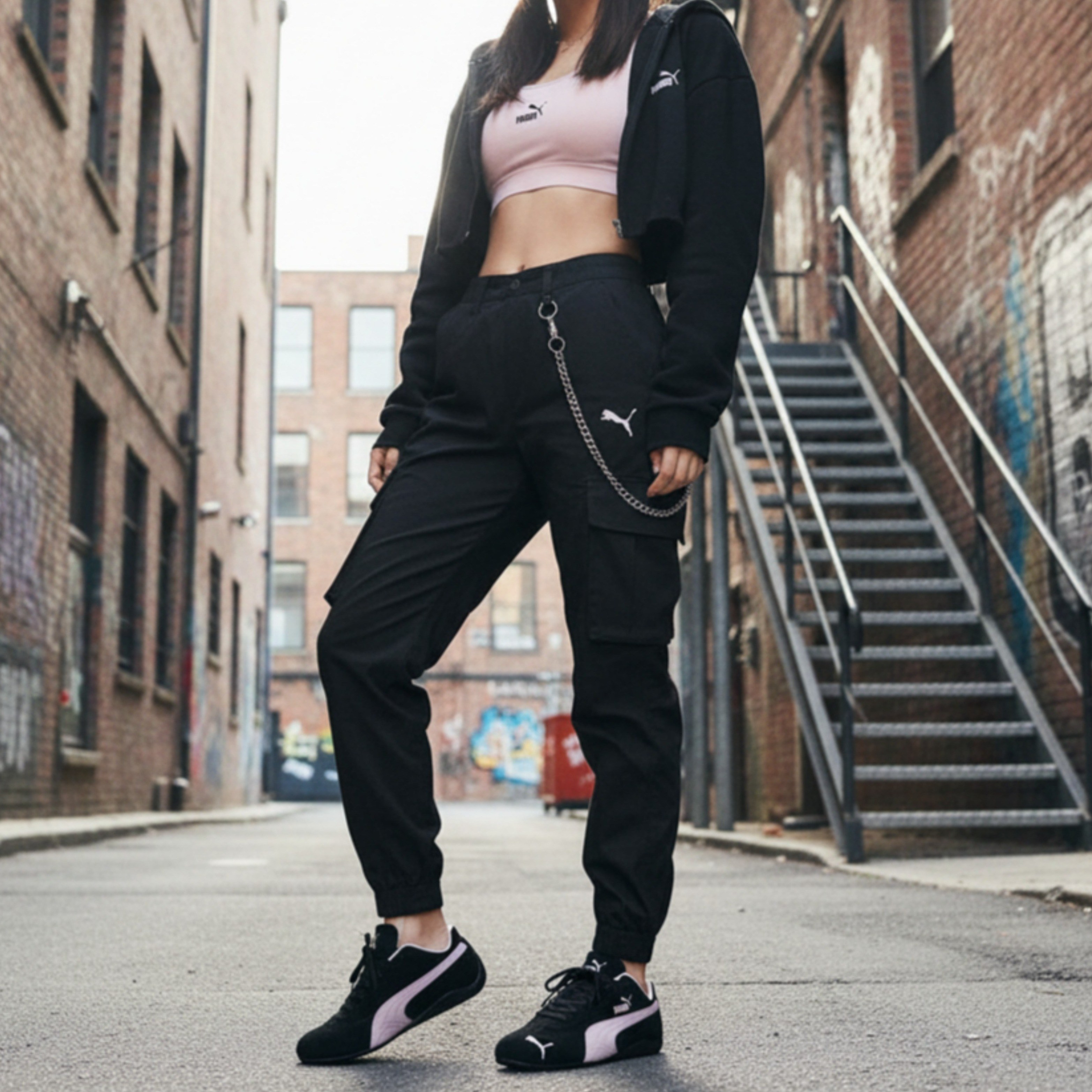 푸마 스피드캣 OG 레이싱슈즈 모브 미스트 블랙핑크 국내매장판 139,000원