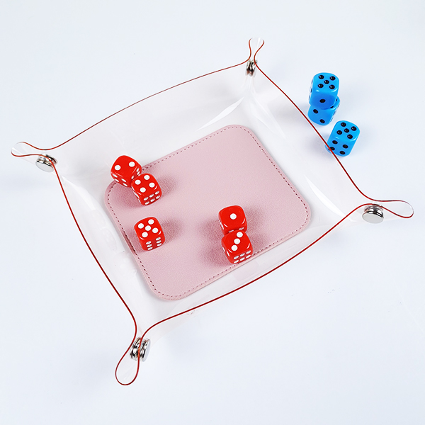 보드엠 투명 주사위 트레이 핑크 6,900원