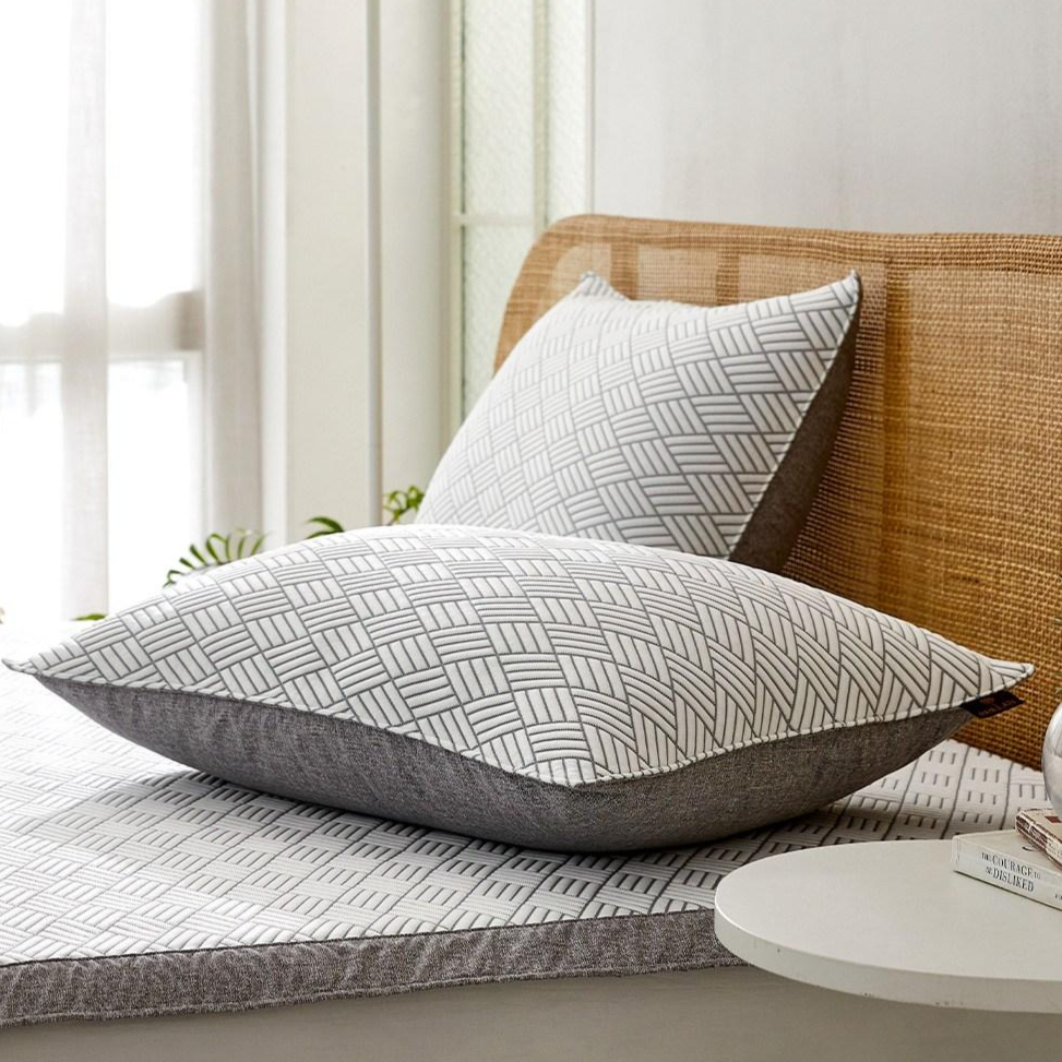 국내생산 냉감 베개커버 2장세트 휴비스 듀라론 삼중직 40x60/50x70 19,900원