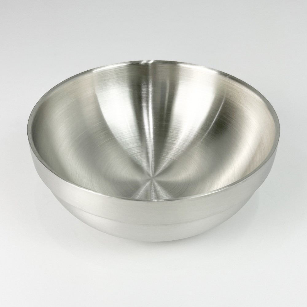 H 이중스텐 탕그릇 국그릇 업소용 식당 무광 샤틴 이중 면기 대접 3,500원