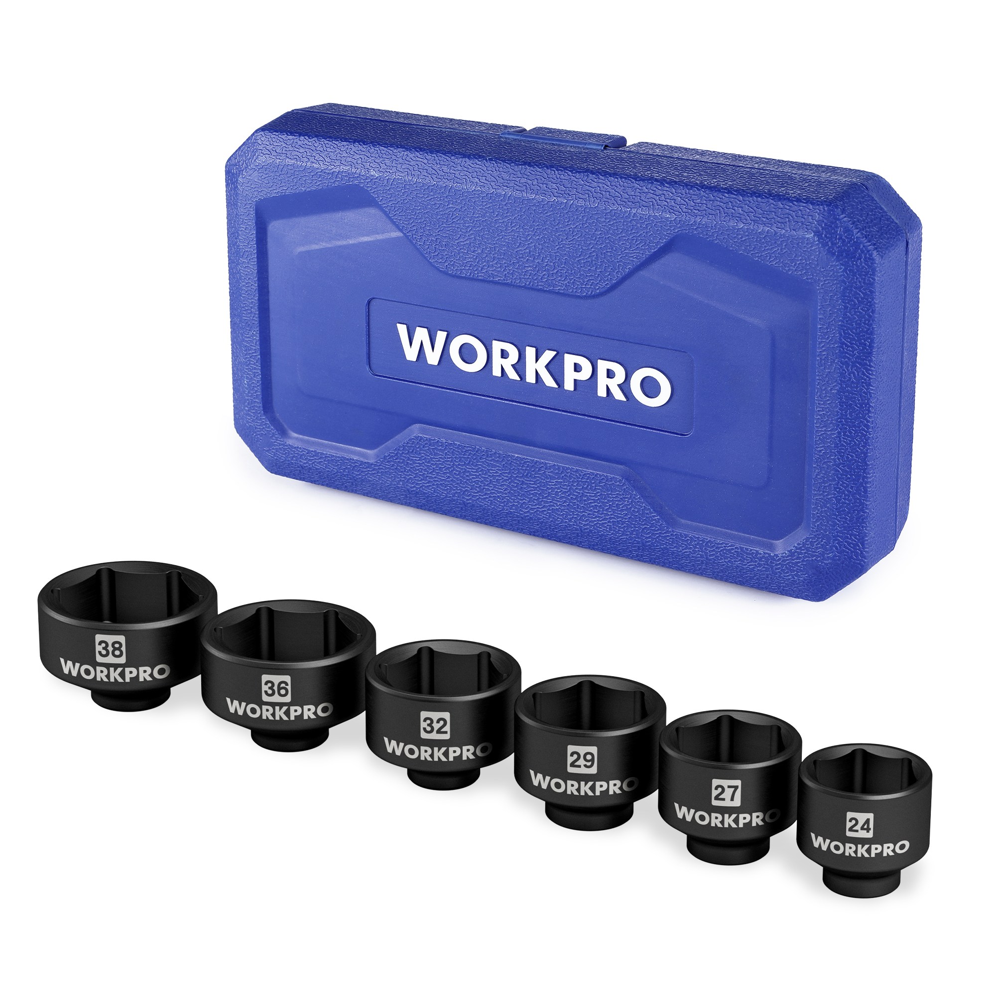 WORKPRO 6PCS 3/8인치 오일 휠터 필터 렌치 소켓 세트 자동차 수리 공구 기계 너트소켓 드라이브 롱소켓 스패너 카드리지 엔진오일필터 윈스톰필터렌치 그렌져필터렌치, 1세트 32,300원