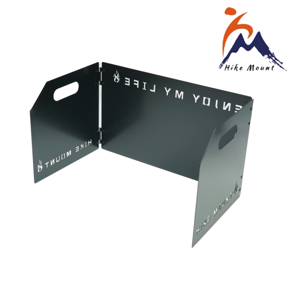 하이크마운트 감성캠핑 가스버너바람막이, 블랙 L (50X25X25cm), 1개 16,700원