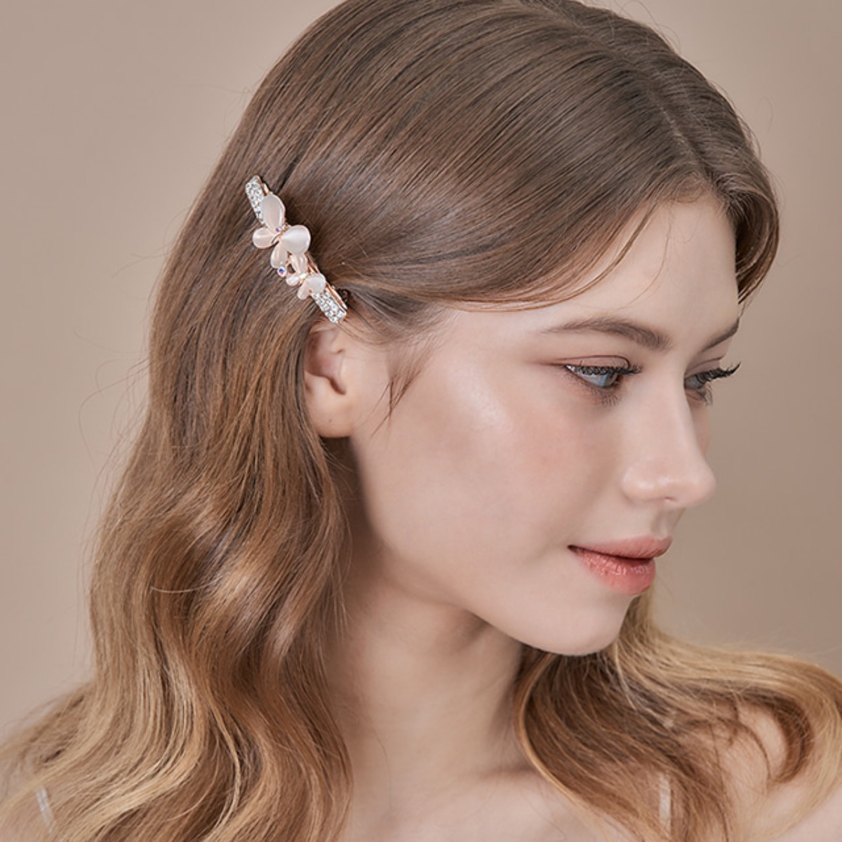 [엘르헤어] 버터플라이 큐빅 헤어핀 ELHP037 20,900원