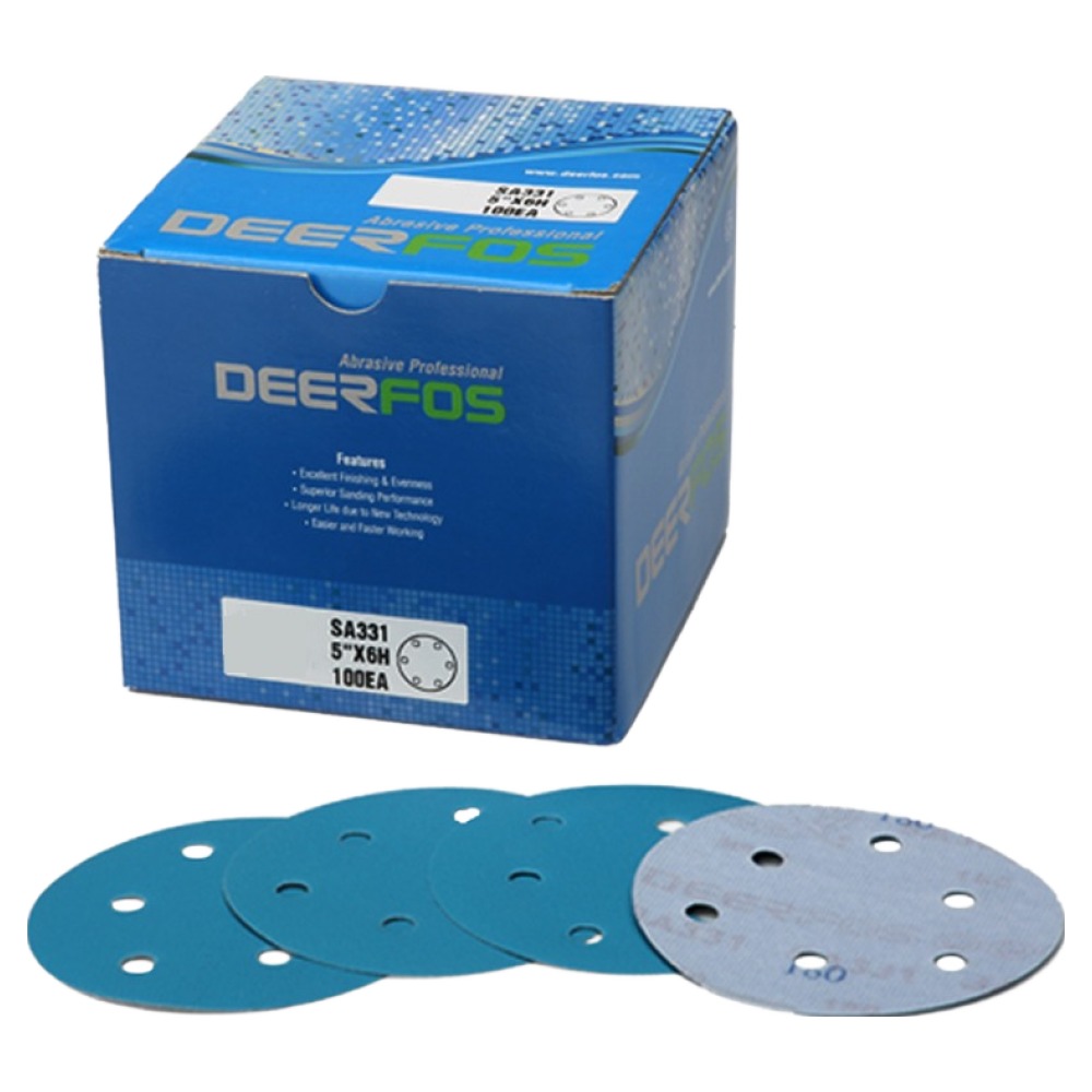 디어포스 6홀 400방 스텐용 흡진 원형 필름페파 SA331 100p, 1개 27,000원