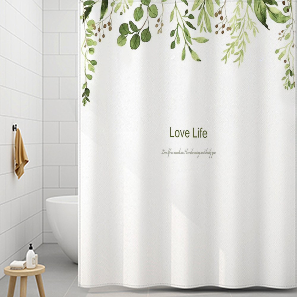 코팅블루 설치쉬운 무타공 방수 욕실 샤워커튼+커튼링세트, 1세트, 15.샤워리프 15,900원