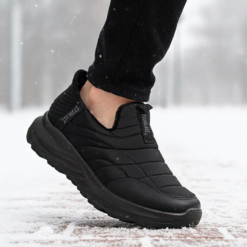 에버라스트 겨울 패딩 슬립온 방한 슬립인스 여성 남성 발편한 경량 털 생활 방수 단화 따뜻한 기모 신발 워킹화 슬립온 여자 패딩슈즈 방한화 39,800원