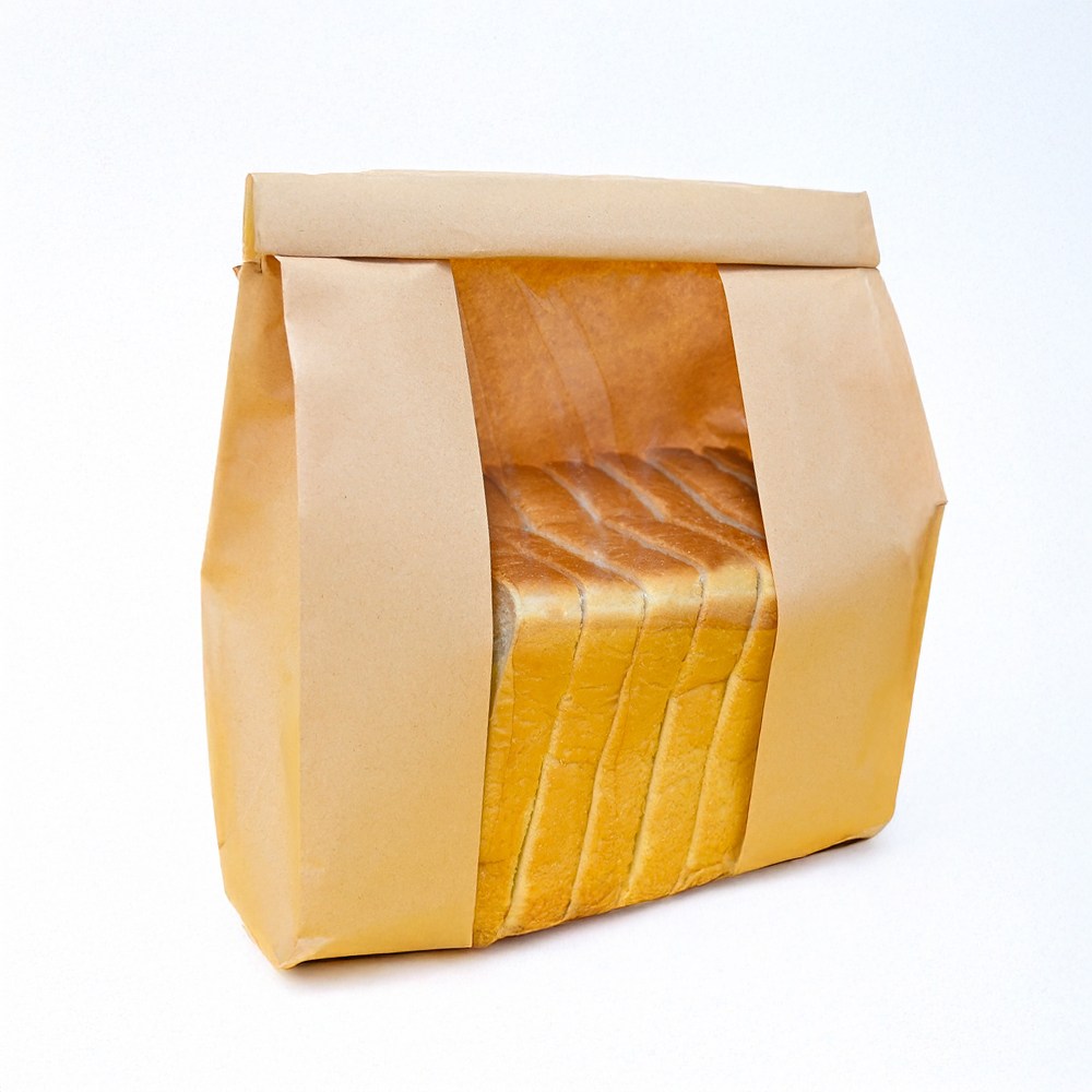 크라프트 베이커리 종이봉투 식빵 봉투 창봉투, 크라프트, 300개 102,300원