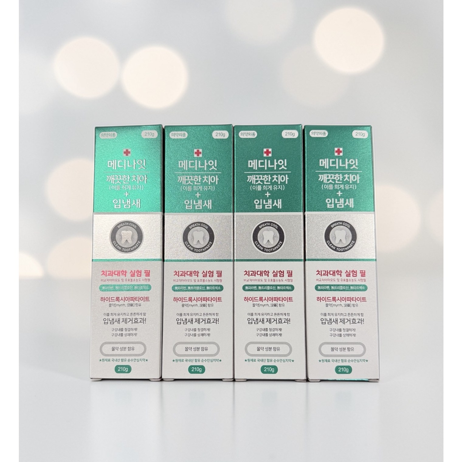 치과대학 실험 필 의약외품 200g 깨끗한치아 입냄새 치약 22,400원