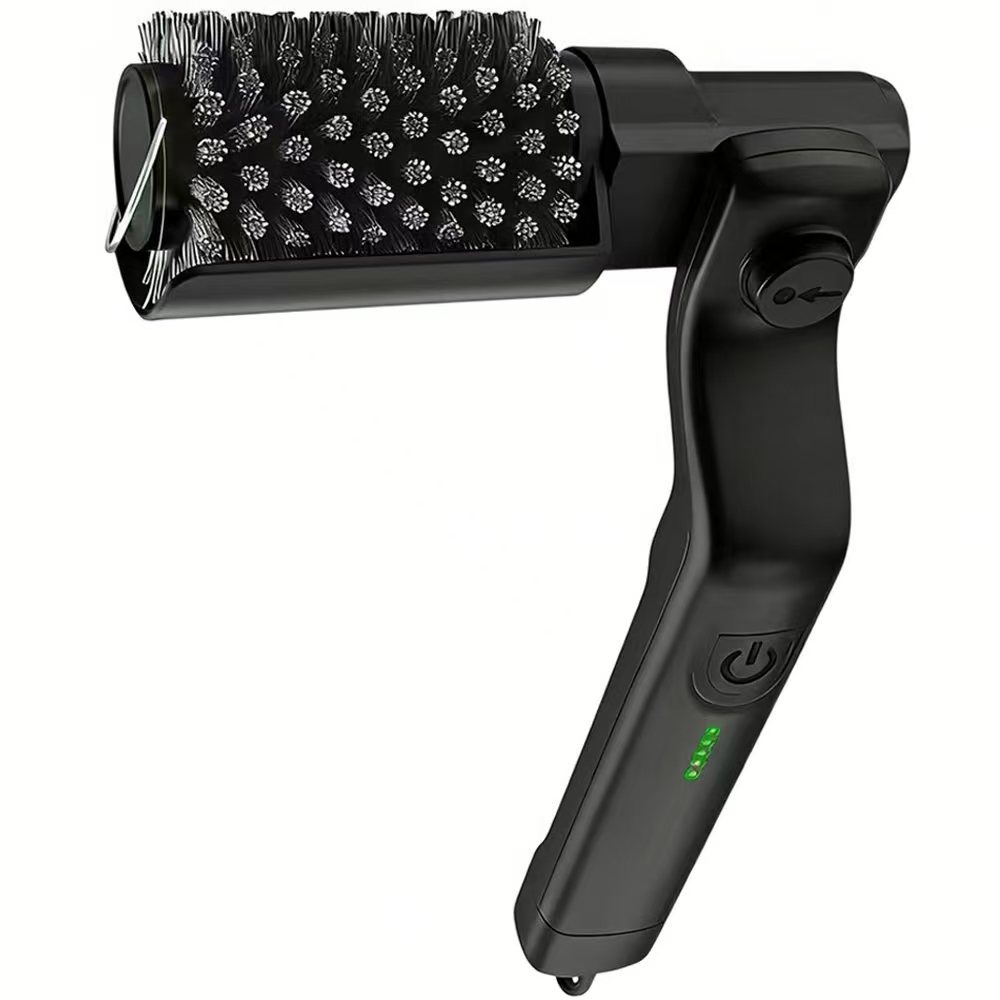 전동 그릴 청소 브러쉬 2in1 360도 회전 청소, 1개, 블랙 48,200원