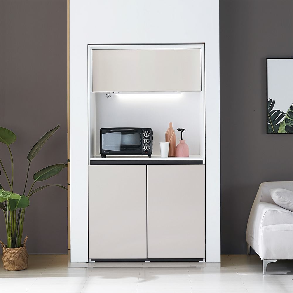 미자크 리버스 1000 홈카페 수납장 / 냉장고 주방 다용도 장식장 부엌 장 비스포크 속깊은 289,900원