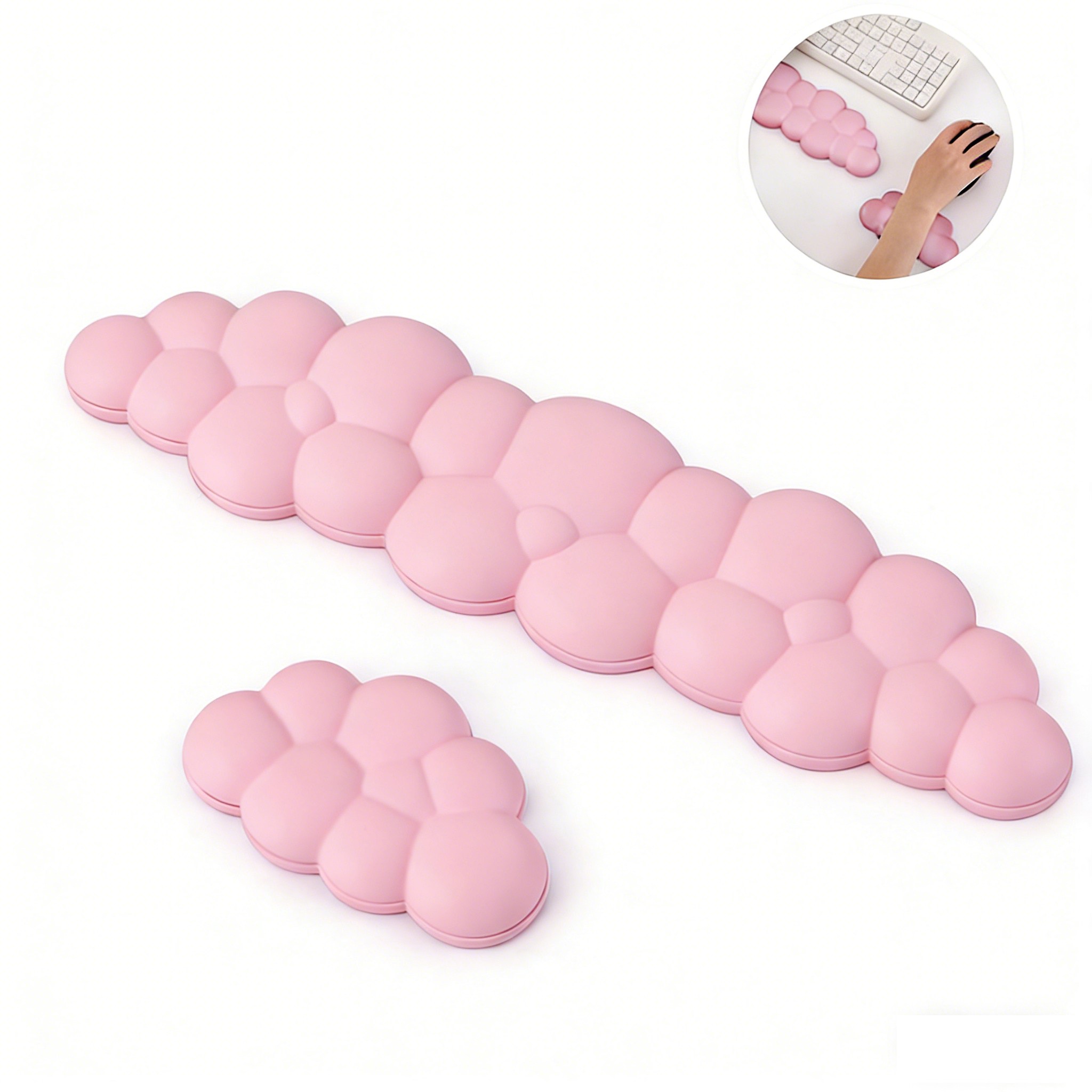 Hqzoomee구름 손목 받침대 마우스패드 키보드 팜레스트 세트 19,300원