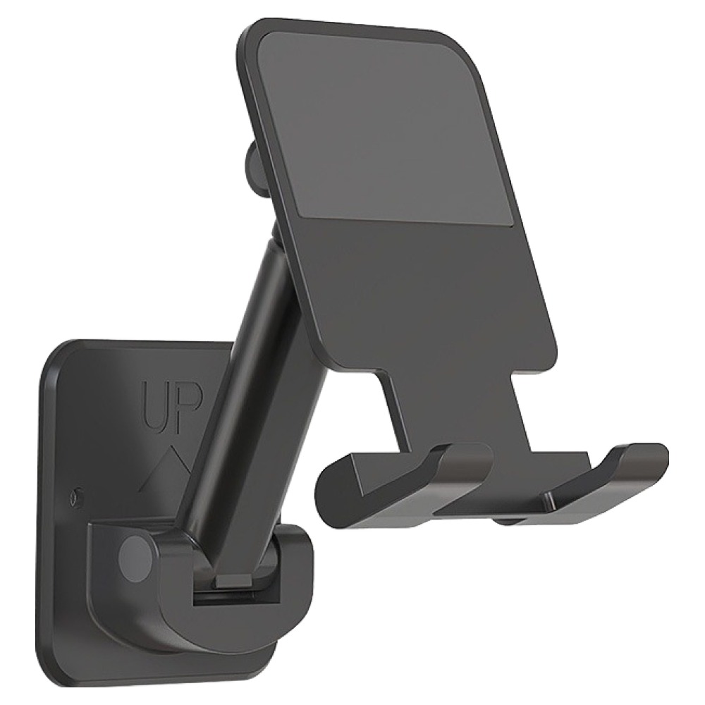 엔베스트 벽걸이홀더 핸드폰 태블릿 거치대, 블랙, 1개, 현재가 8,700원