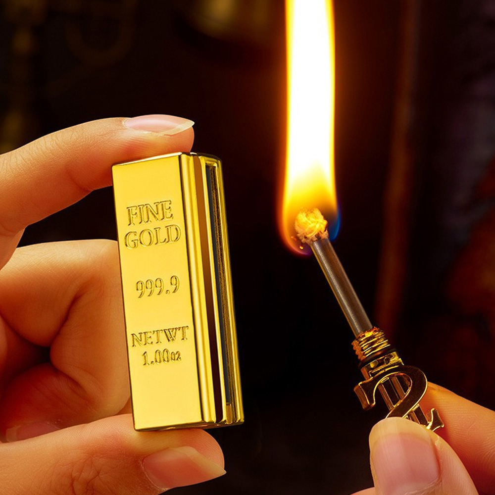 에코벨 골드바 성냥 라이터/부싯돌 파이어스틱 열쇠고리, 1개 3,850원