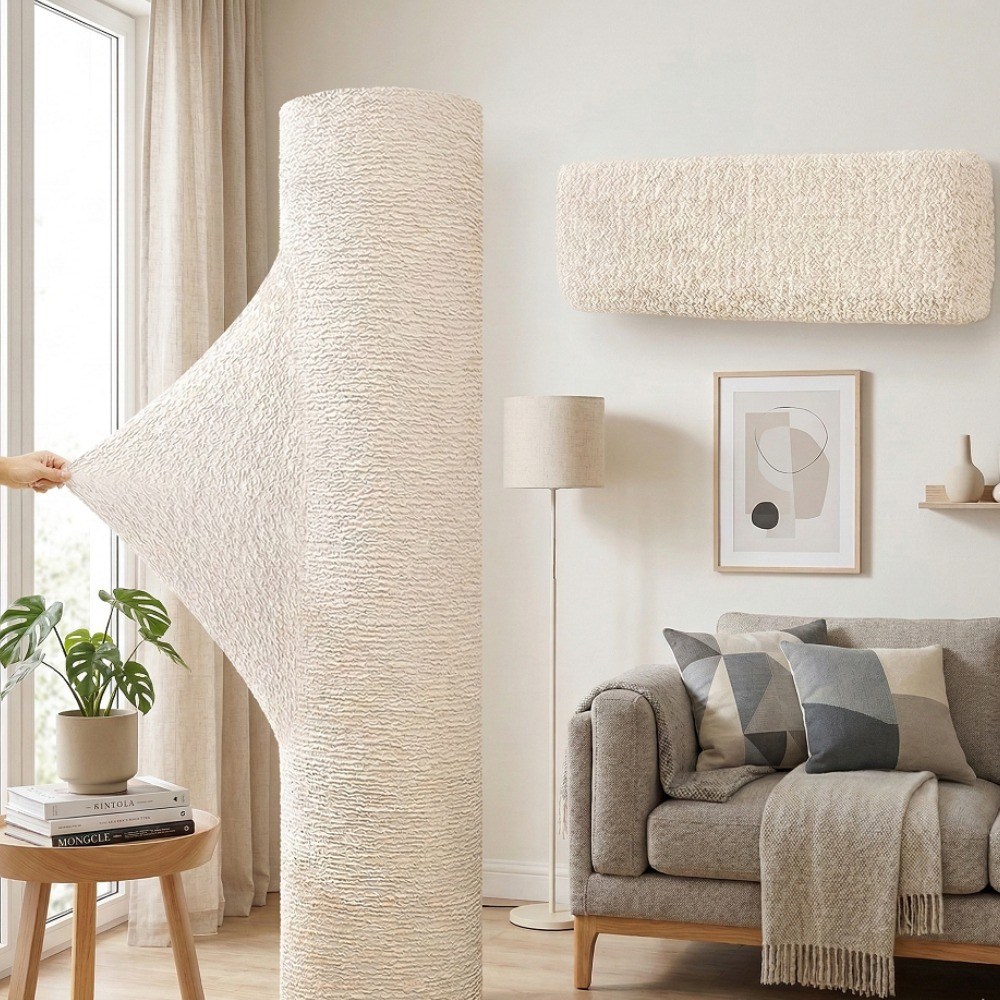 올스판 2in1 에어컨커버 스탠드 벽걸이 투인원 세트, 아이보리 34,900원