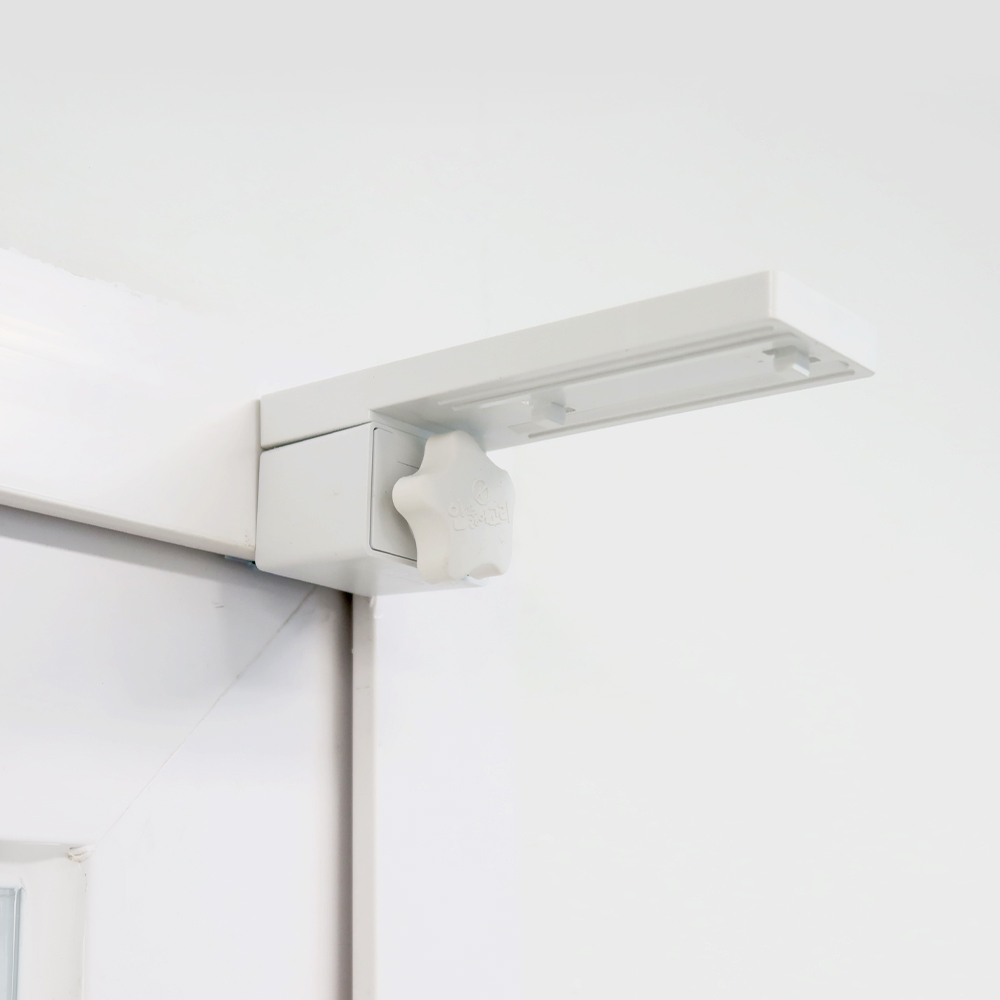 감성다는남자 못없이 커튼 안뚫어고리 이중레일용 11.6 x 3.6cm, 화이트, 3개 16,100원