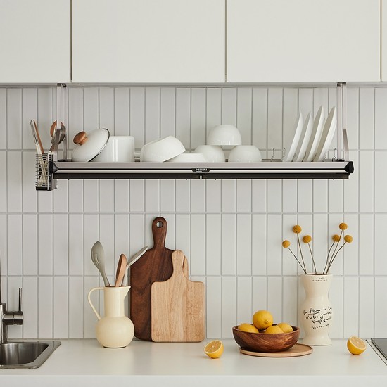 투웨이 부착형 식기건조대 900 (다크그레이) 71,900원