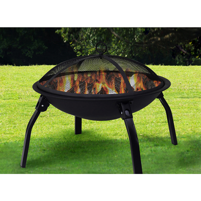 뚜껑열리는 접이식 모닥불 화로 캠핑 화로대 야외 바베큐 그릴, 1개 57,000원