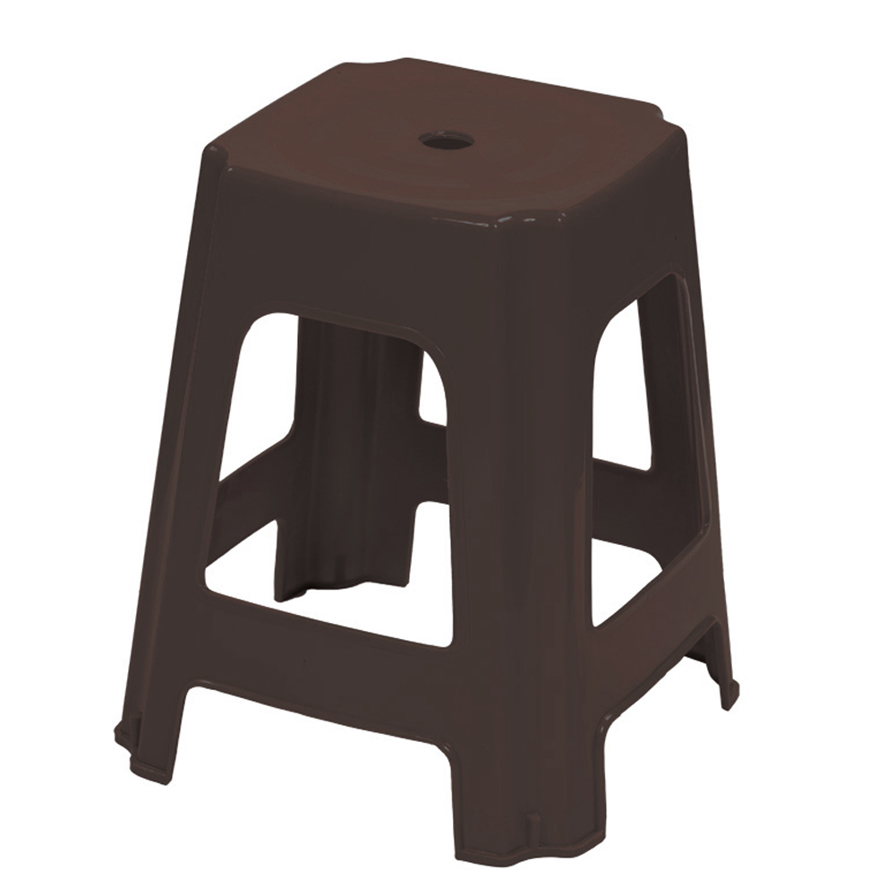 플라스틱의자 사각의자 야외의자 행사 편의점 포장마차 간이용 보조, 브라운, 1개 8,590원